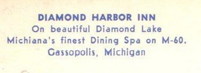 Diamond Harbor Inn - Vintage Postcard (newer photo)